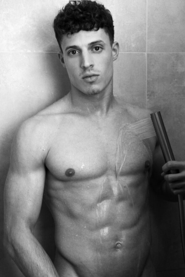 Emilien Réveil + branle douche